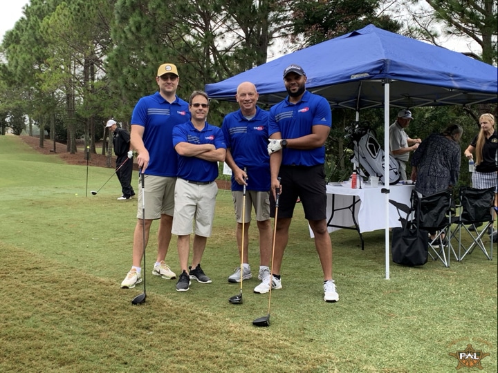 2023 PAL Golf Tournament Slideshow.073 with 4 people